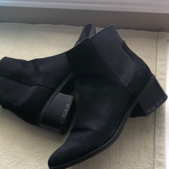 Call it spring black booties size  10 - Picture 2 of 9